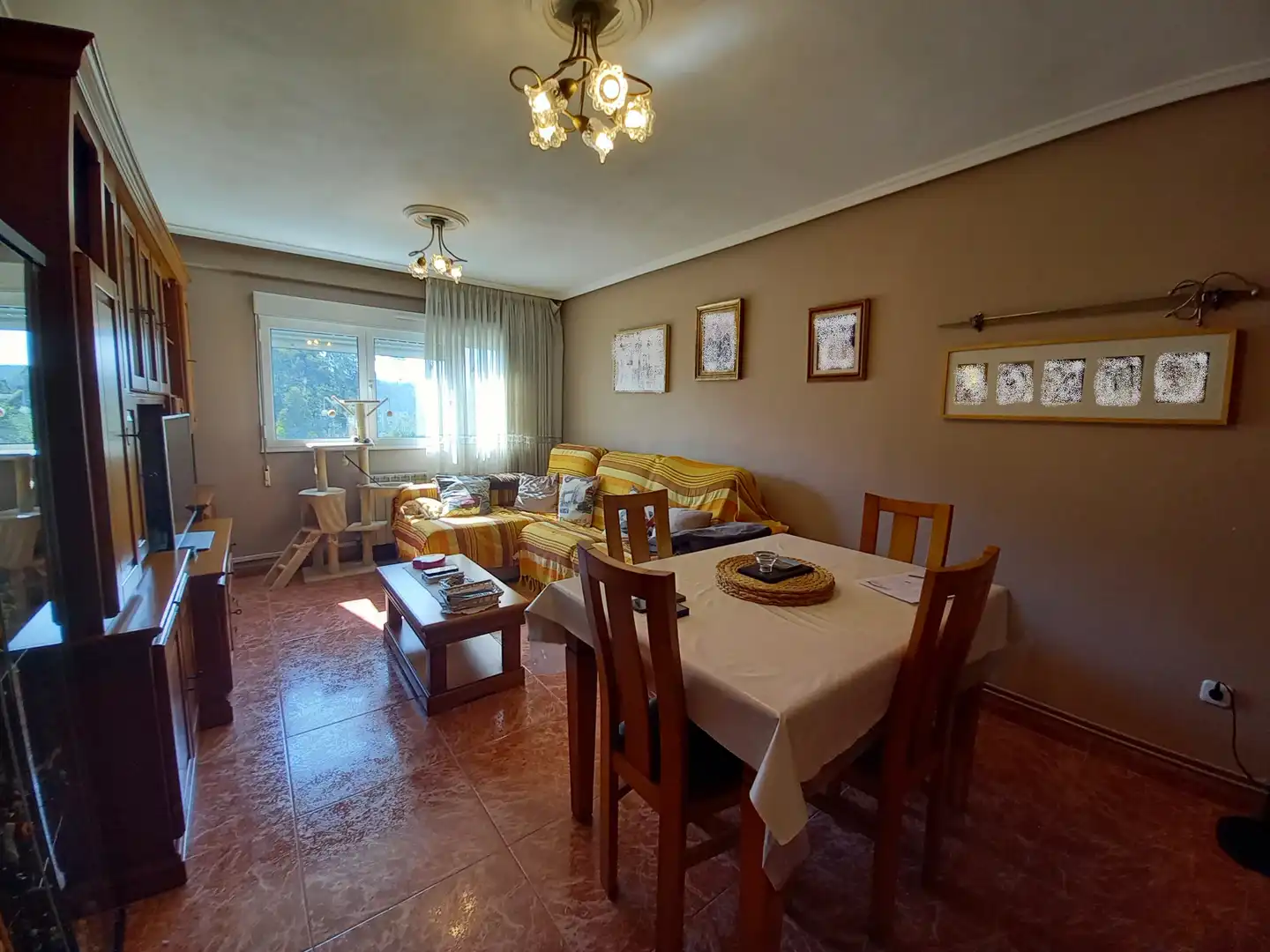 Living room of Flat for sale in Castrillón  with Heating, Storage room and Oven