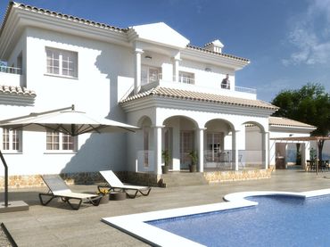 Detached house with pool for sale in El Pinós / Pinoso