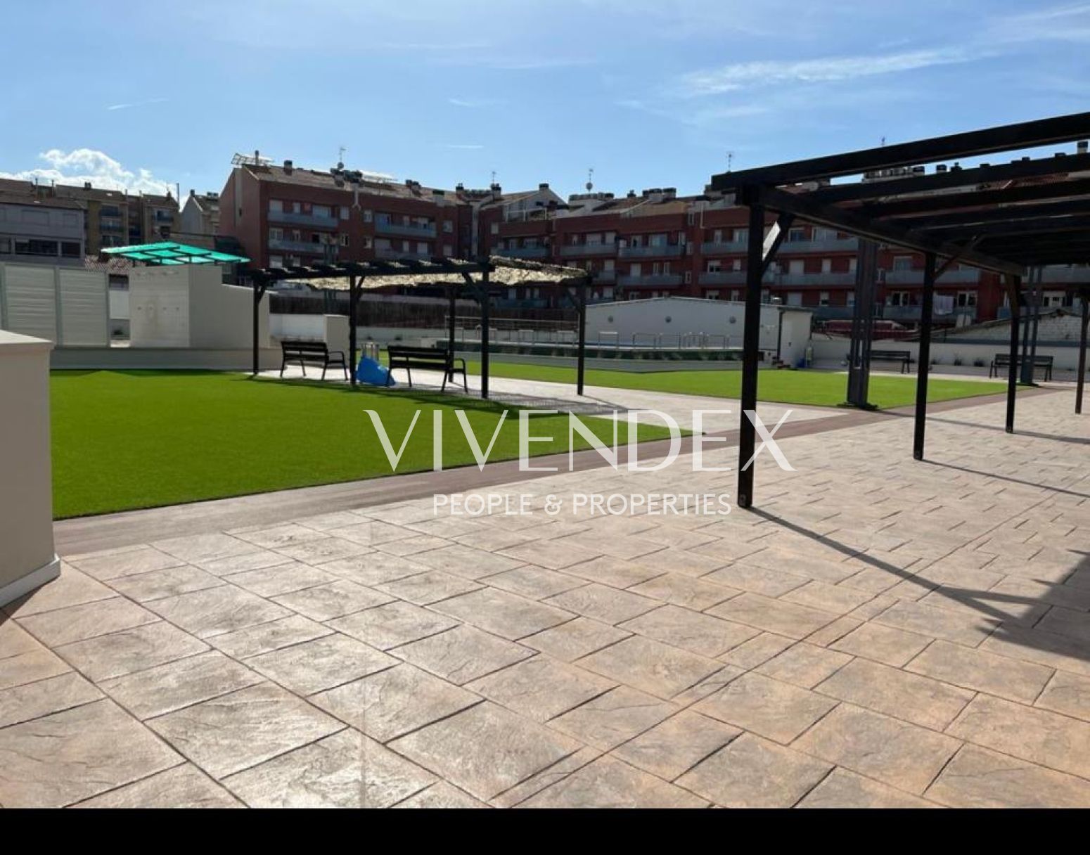 Terrace of Flat for sale in Manresa  with Air Conditioner, Heating and Parquet flooring