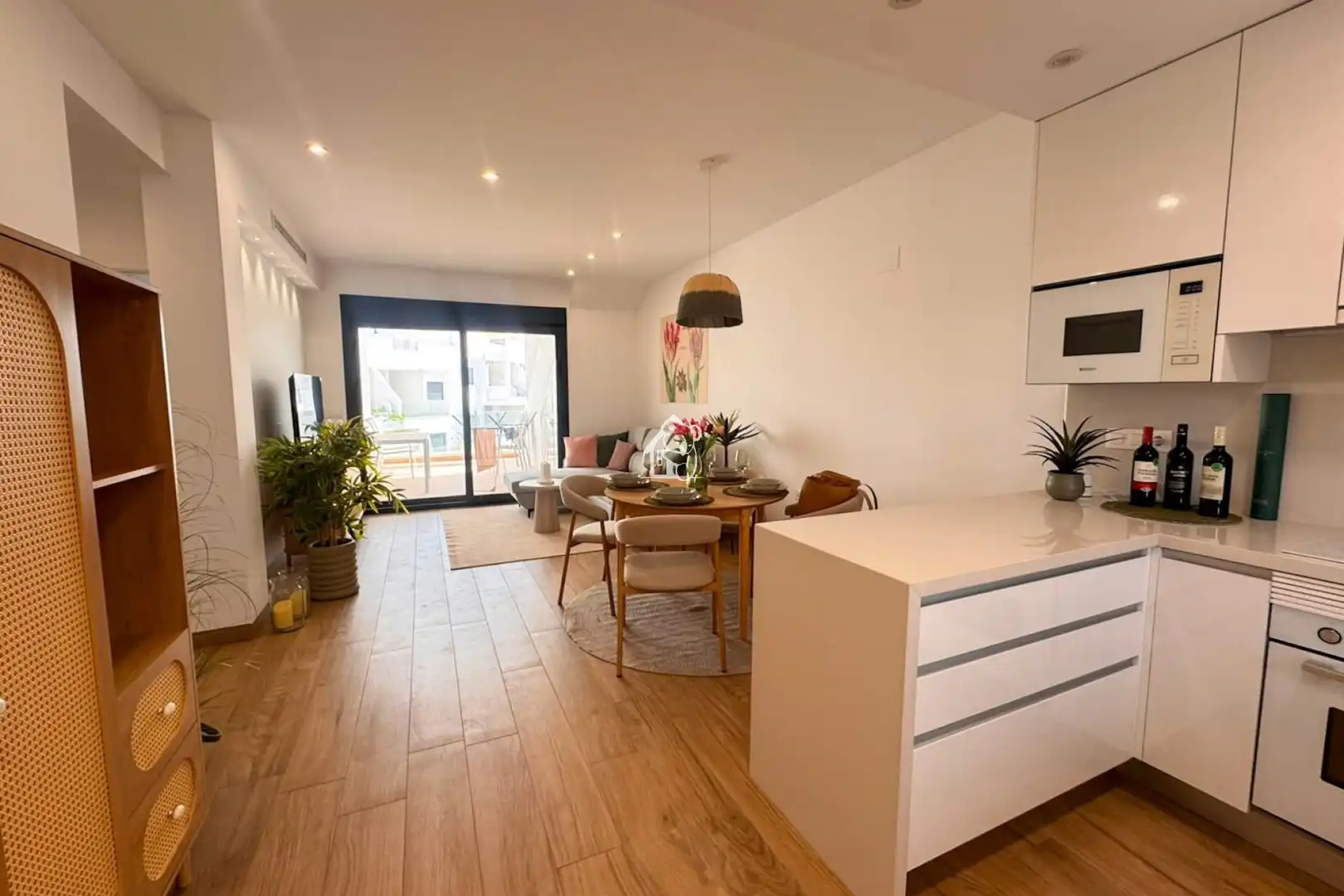 Living room of Apartments for rent in Torrevieja  with Air Conditioner, Terrace and Swimming Pool