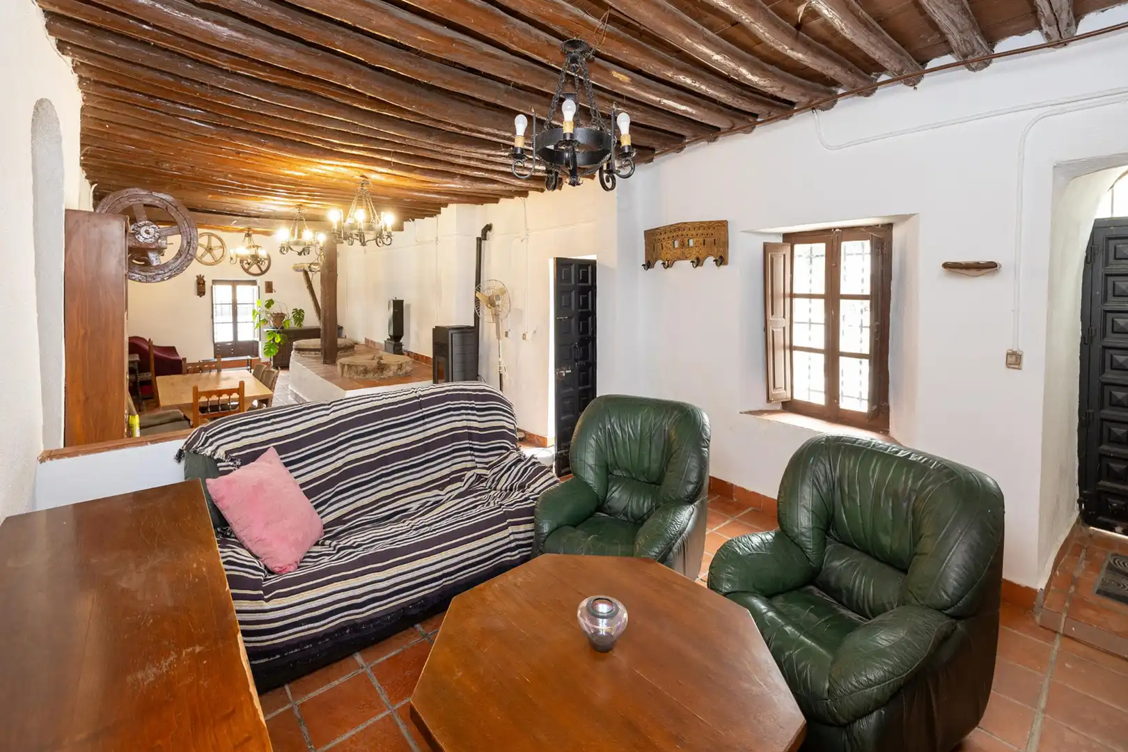 Sala de estar de Finca rústica en venta en Dílar con Jardín privado
