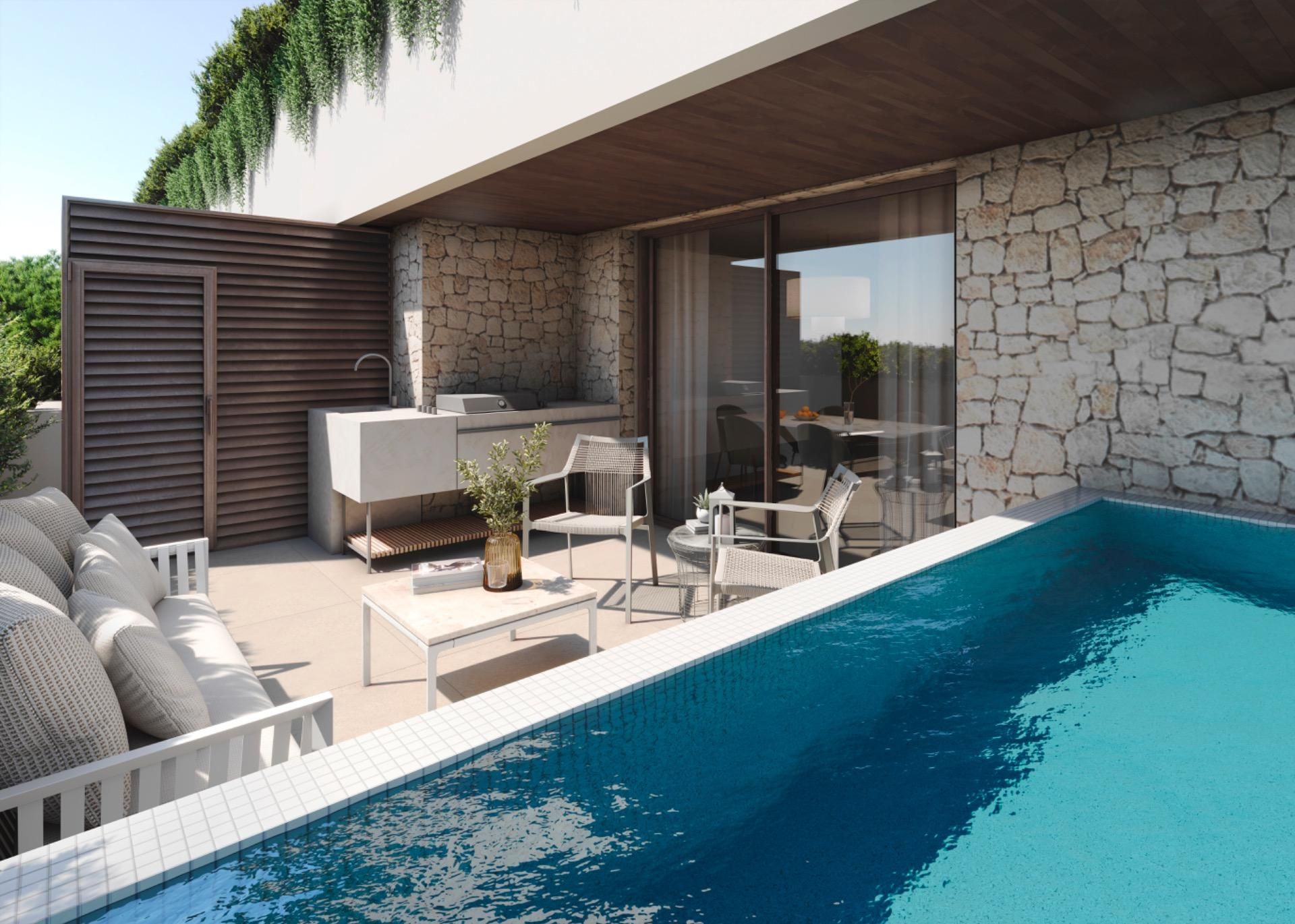 Terrace of Flat for sale in Molina de Segura  with Air Conditioner, Heating and Private garden