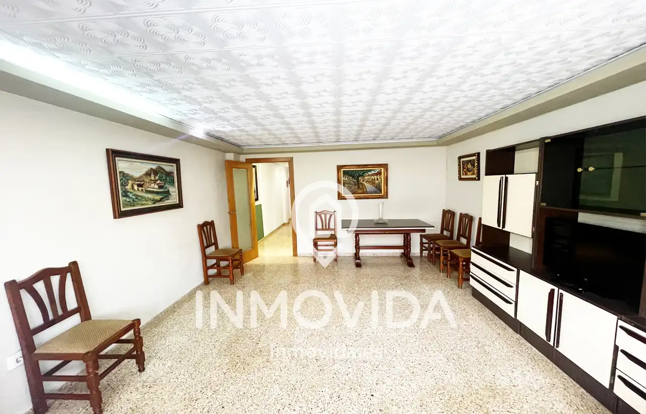 Sala de estar de Piso en venta en Xàtiva con Aire acondicionado, Amueblado y Balcón