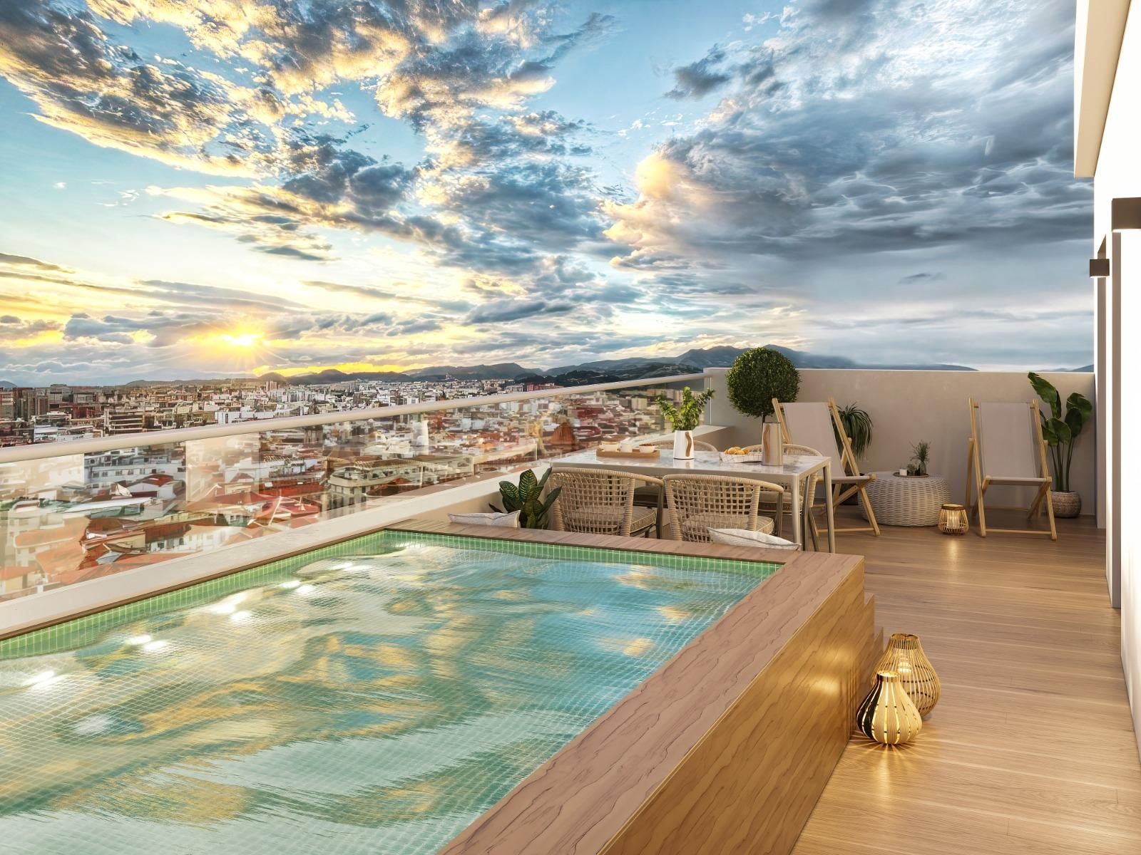 Terrace of Attic for sale in  Sevilla Capital  with Air Conditioner, Heating and Terrace