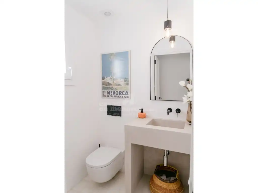 Baño de Casa o chalet en venta en Es Castell con Aire acondicionado, Calefacción y Jardín privado