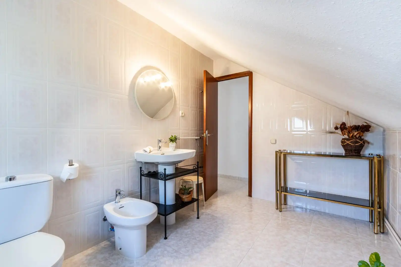 Baño de Casa o chalet en venta en Caldes de Montbui con Aire acondicionado, Calefacción y Jardín privado