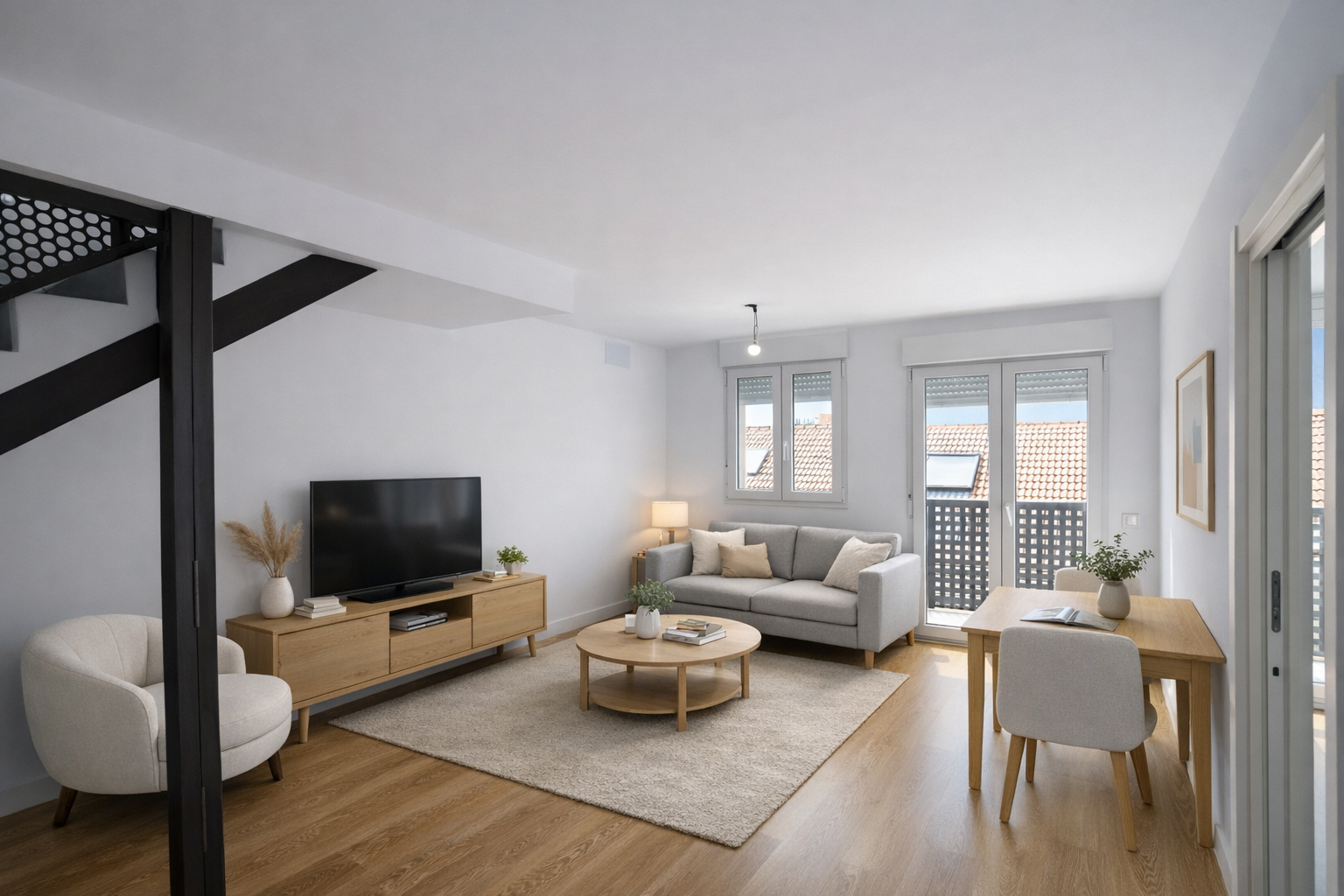 Wohnzimmer von Maisonette zum Verkauf in Soto del Real