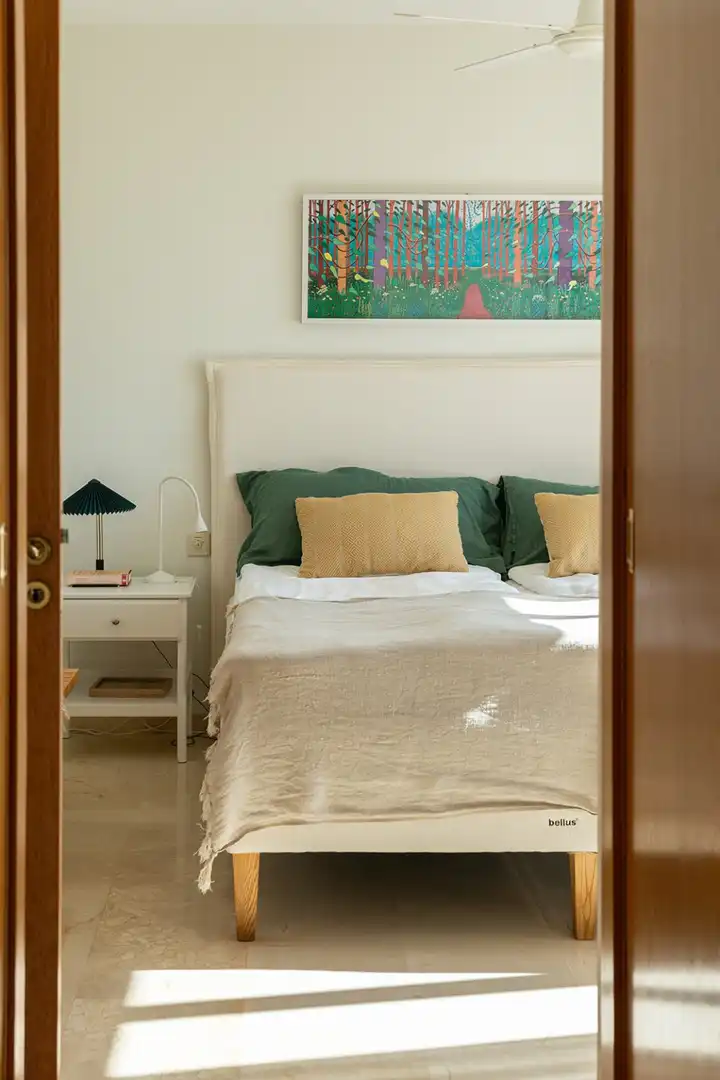 Dormitori de Casa adosada en venda en  Palma de Mallorca amb Aire condicionat, Jardí privat i Terrassa