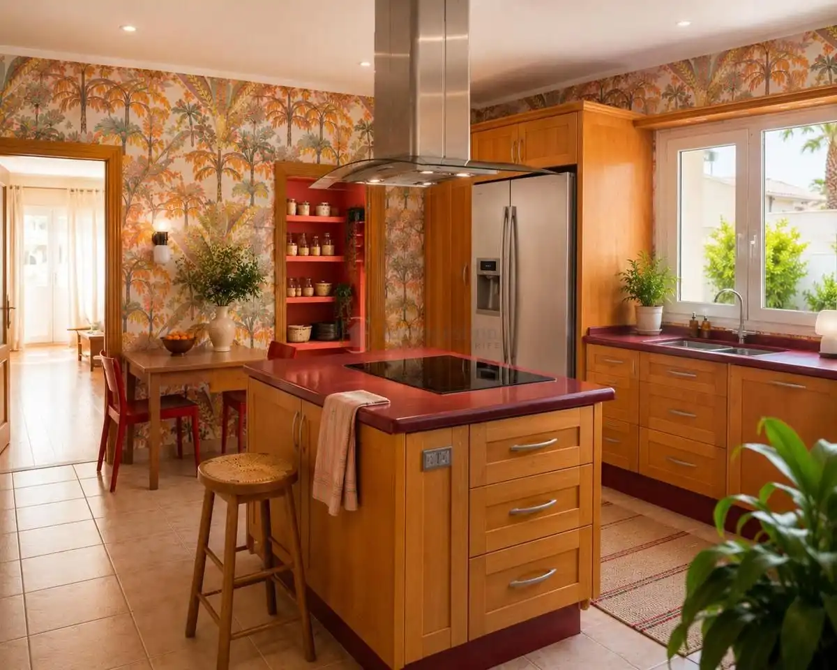 Cocina de Casa o chalet de alquiler en Arona con Jardín privado, Terraza y Piscina