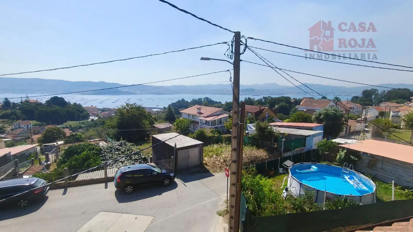 Exterior view of Houses for sale in Moaña  with Storage room and Furnished