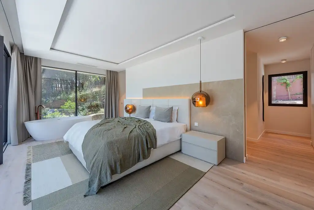 Bedroom of Houses for sale in Calvià  with Air Conditioner, Heating and Private garden