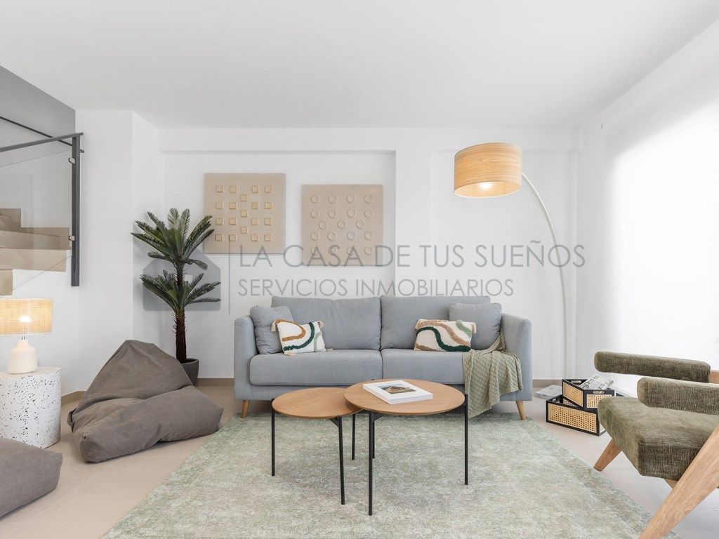 Sala d'estar de Casa adosada en venda en Rafal