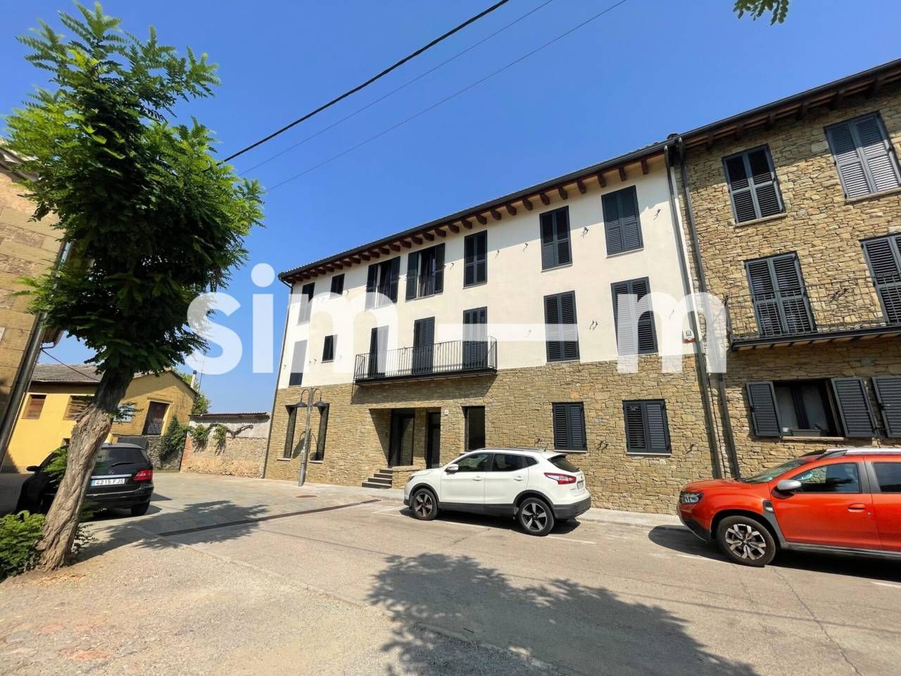 Exterior view of Flat for sale in Folgueroles  with Heating, Storage room and Furnished