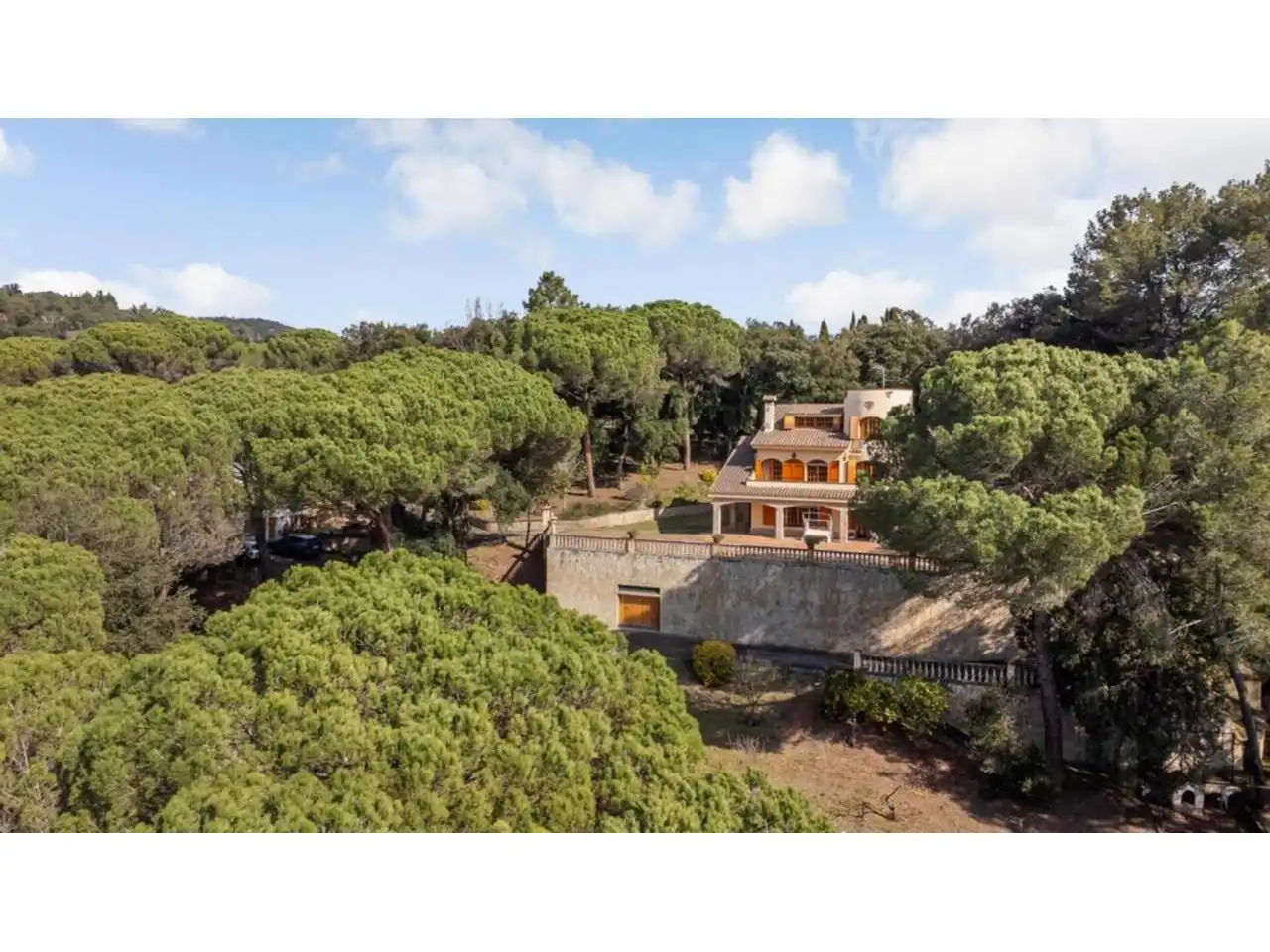 Vista exterior de Finca rústica en venda en Sant Feliu de Buixalleu amb Calefacció, Jardí privat i Terrassa
