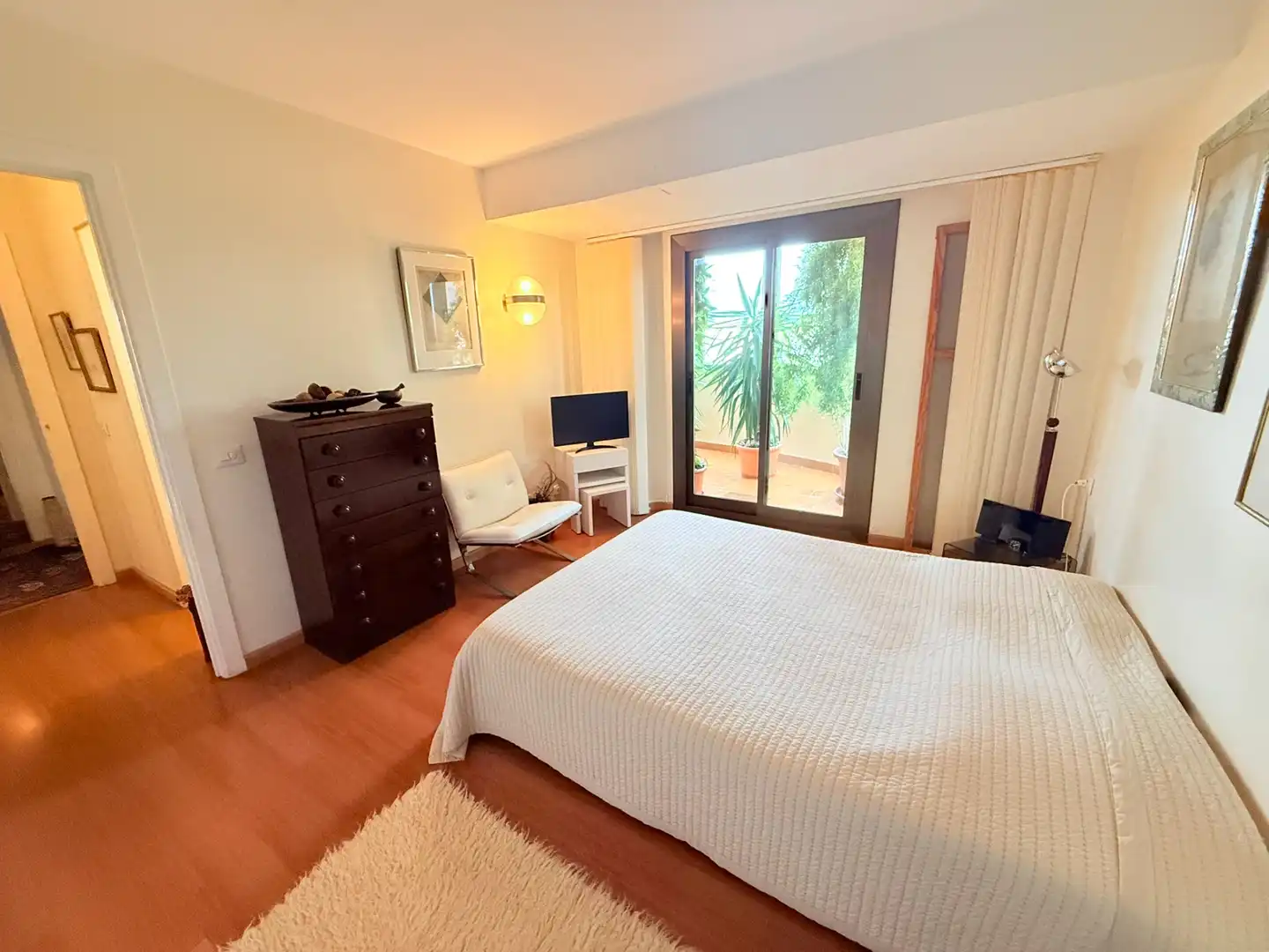 Dormitori de Pis en venda en  Palma de Mallorca amb Aire condicionat, Jardí privat i Parquet