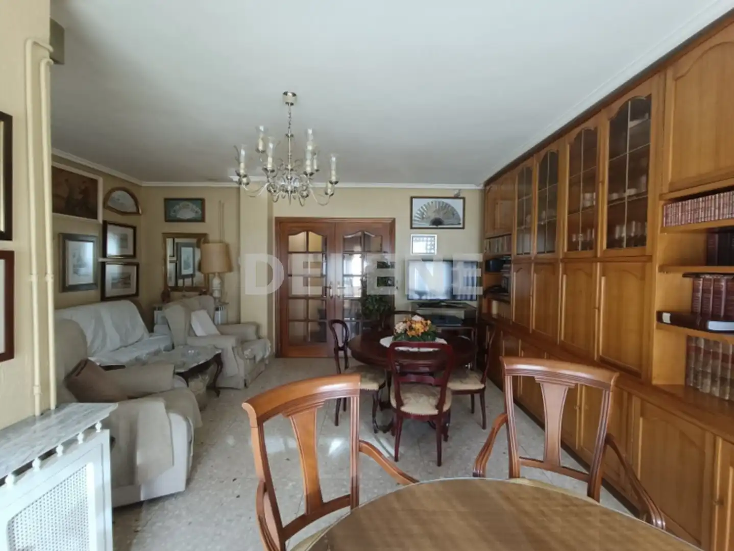 Living room of Flat for sale in Hellín  with Air Conditioner, Heating and Furnished