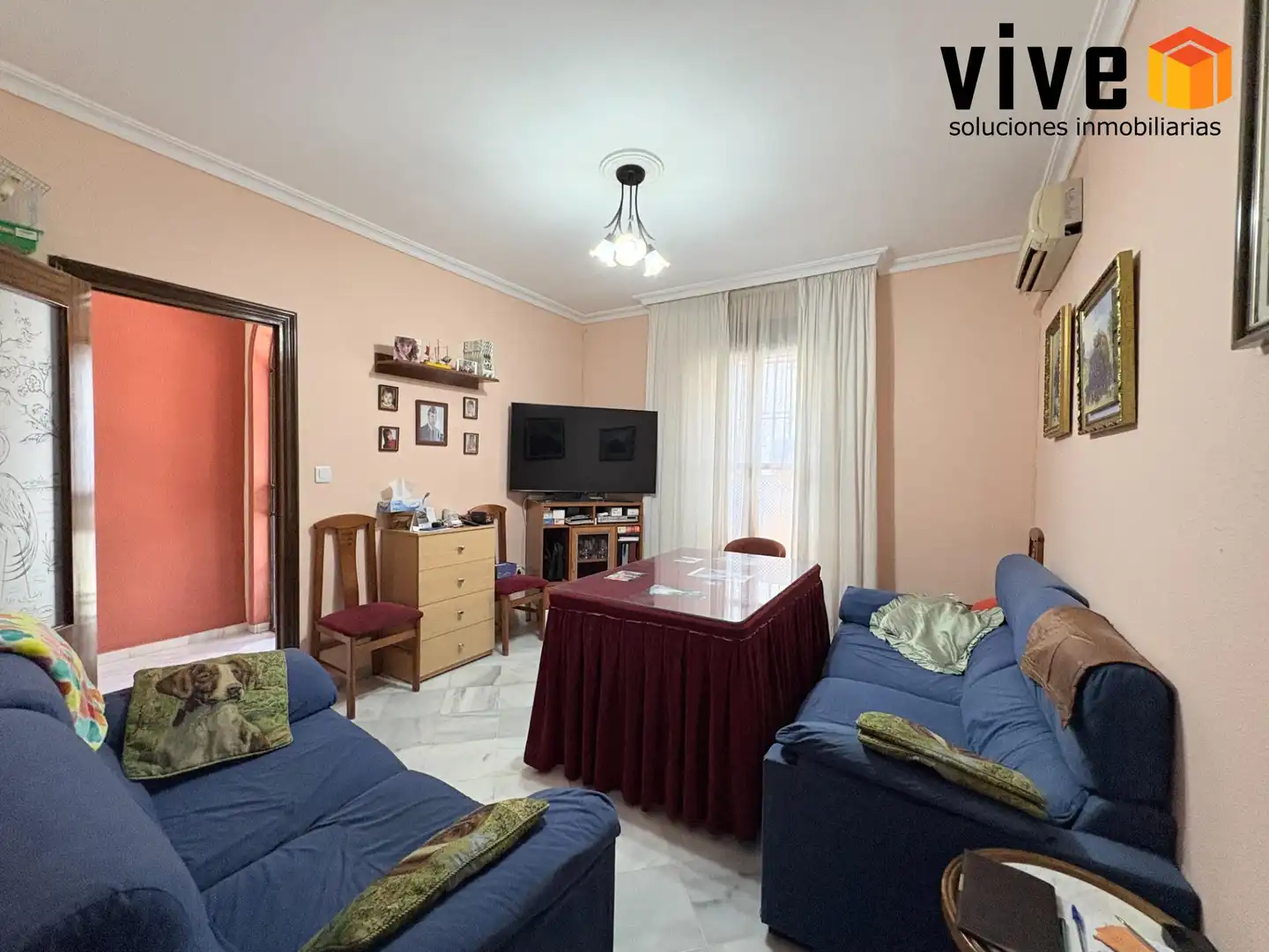 Living room of Detached homes for sale in La Puebla del Río  with Storage room and Balcony