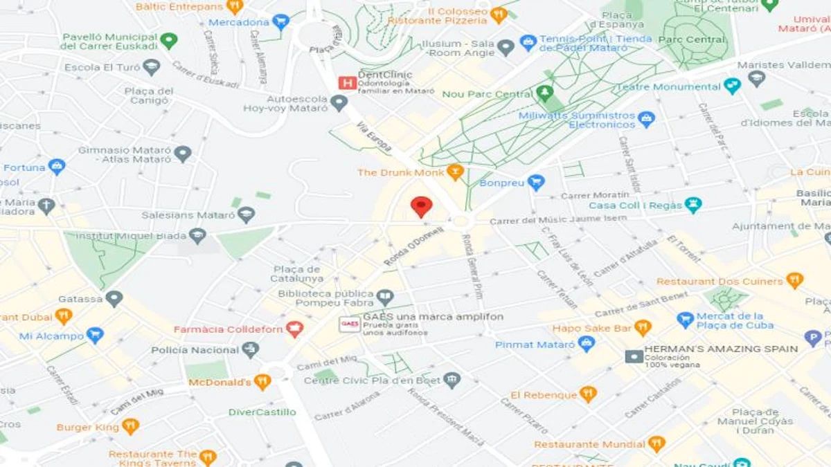 Vista exterior de Pis en venda en Mataró