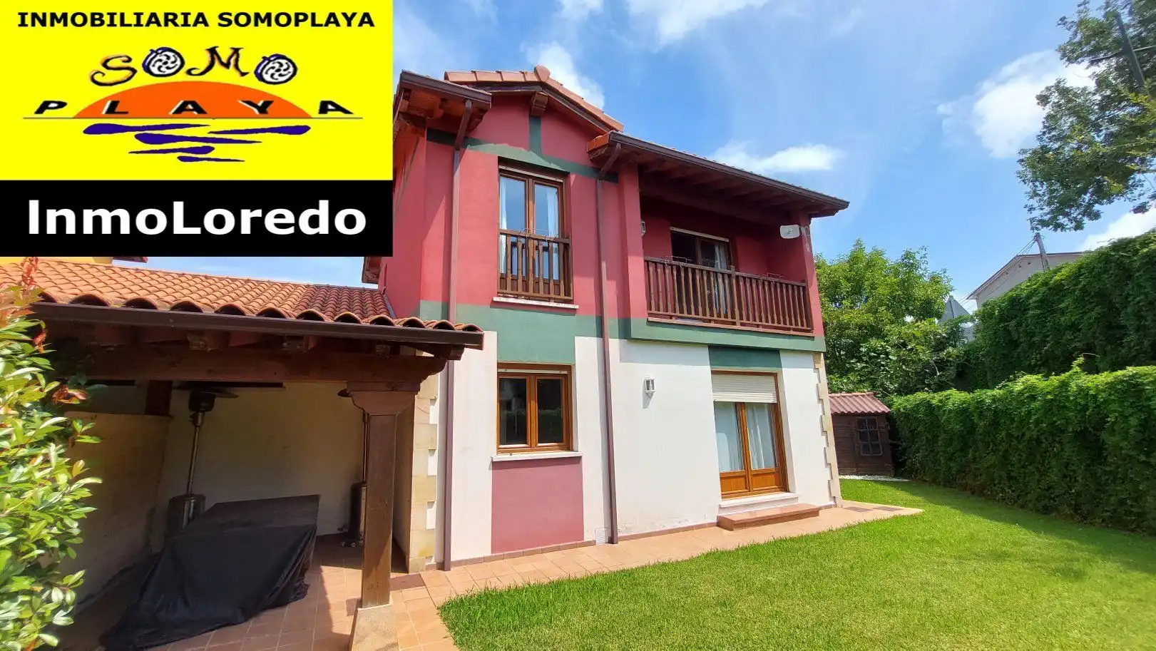 Vista exterior de Casa o xalet en venda en Ribamontán al Mar amb Calefacció, Jardí privat i Terrassa