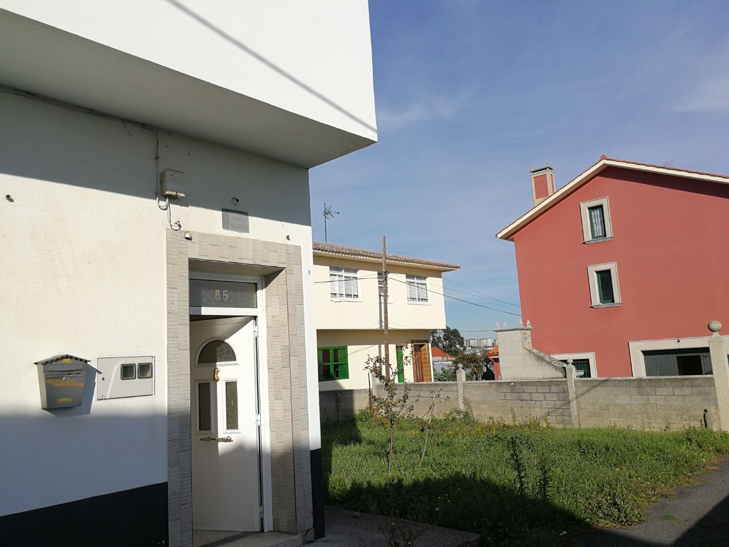 Vista exterior de Pis de lloguer en A Coruña Capital  amb Calefacció, Jardí privat i Moblat