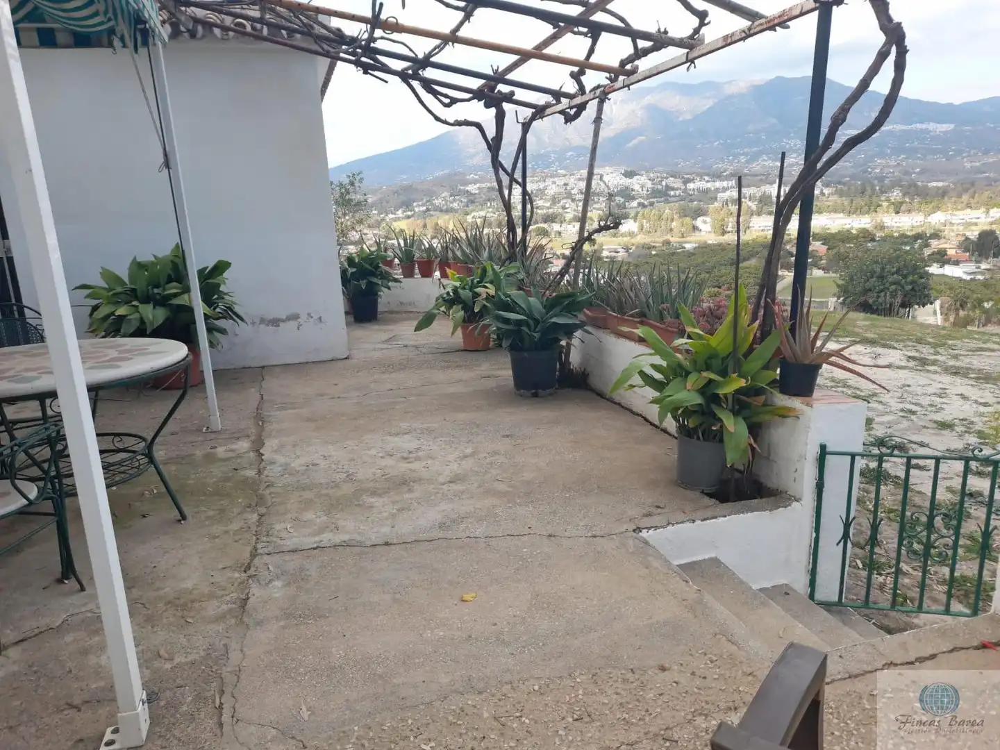 Terrassa de Finca rústica en venda en Mijas