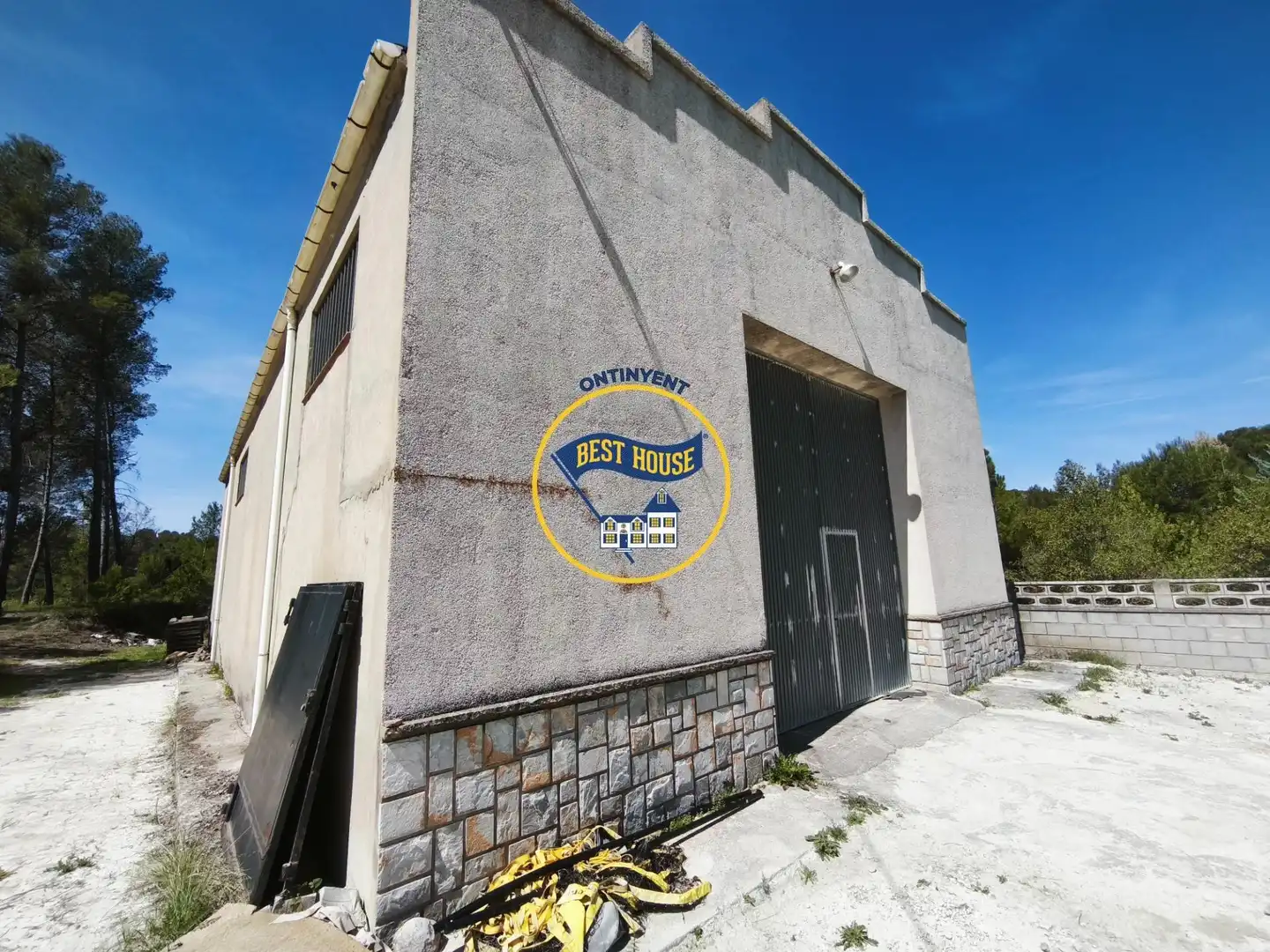 Vista exterior de Finca rústica en venta en Alfafara con Aire acondicionado, Jardín privado y Terraza