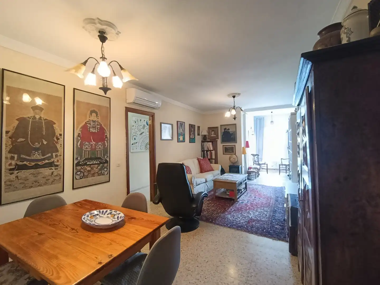 Sala d'estar de Pis en venda en El Puerto de Santa María amb Aire condicionat i Balcó