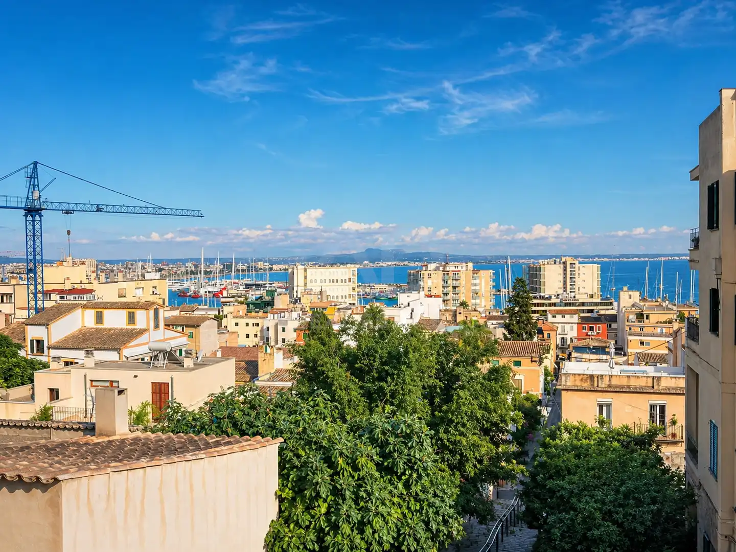 Vista exterior de Pis en venda en  Palma de Mallorca amb Calefacció i Terrassa