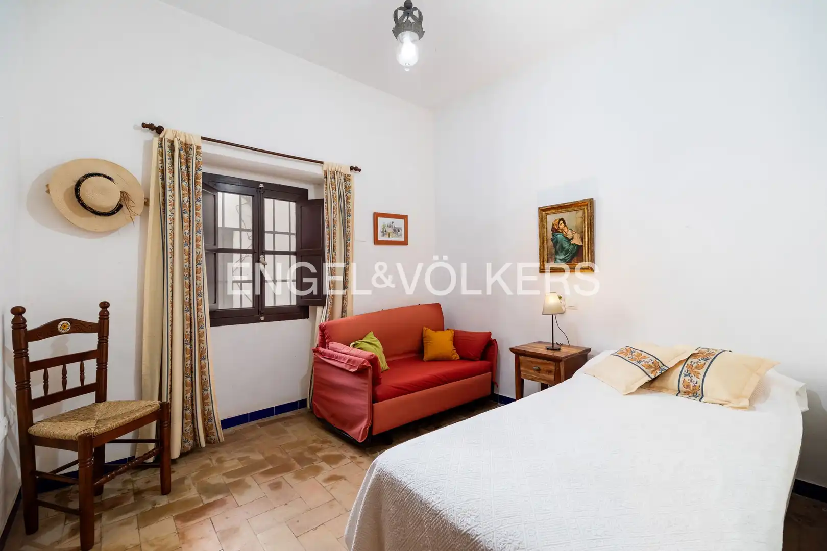 Bedroom of Houses for sale in Sanlúcar de Barrameda  with Air Conditioner, Heating and Private garden