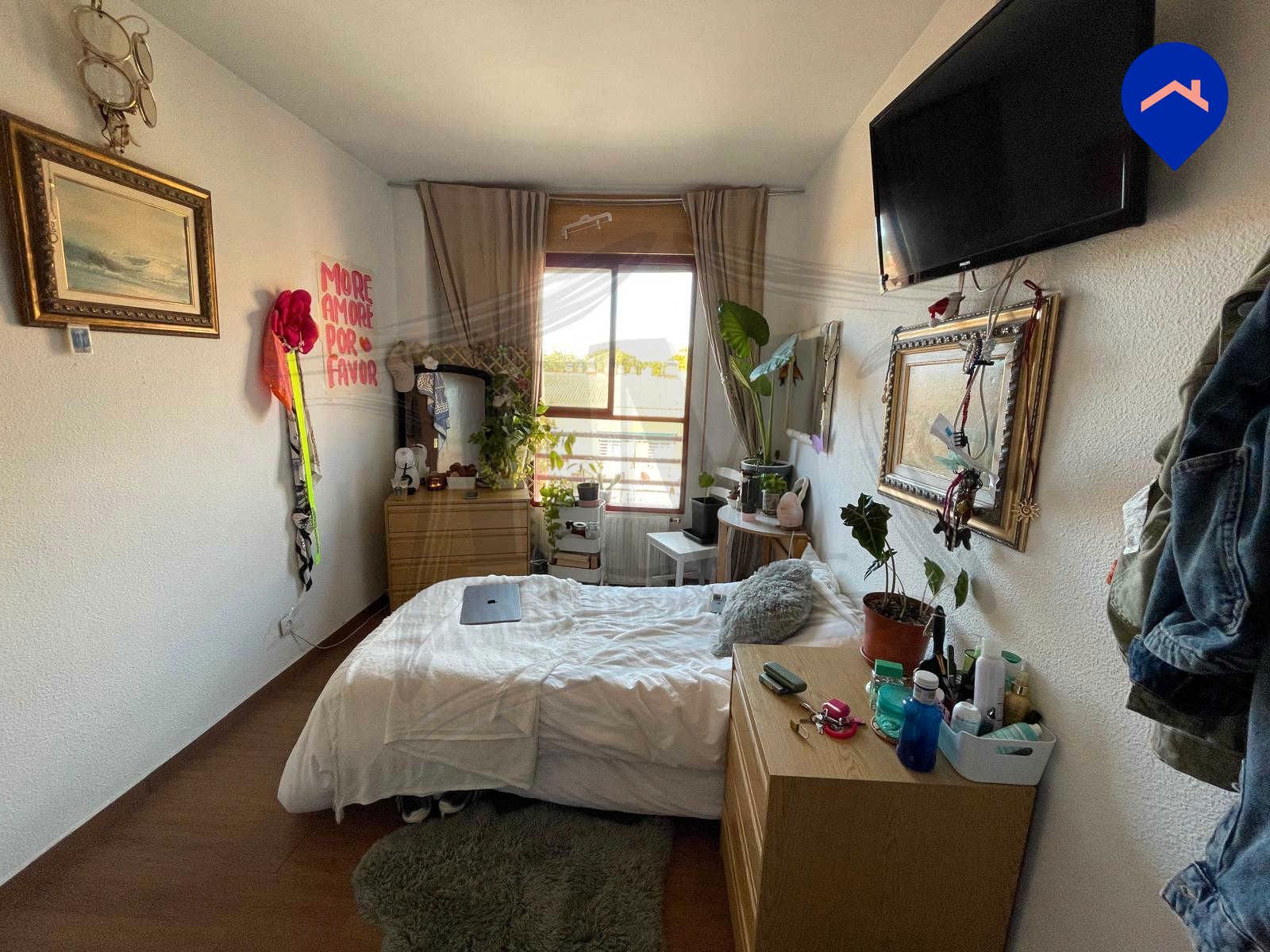 Bedroom of Flat for sale in  Madrid Capital  with Heating