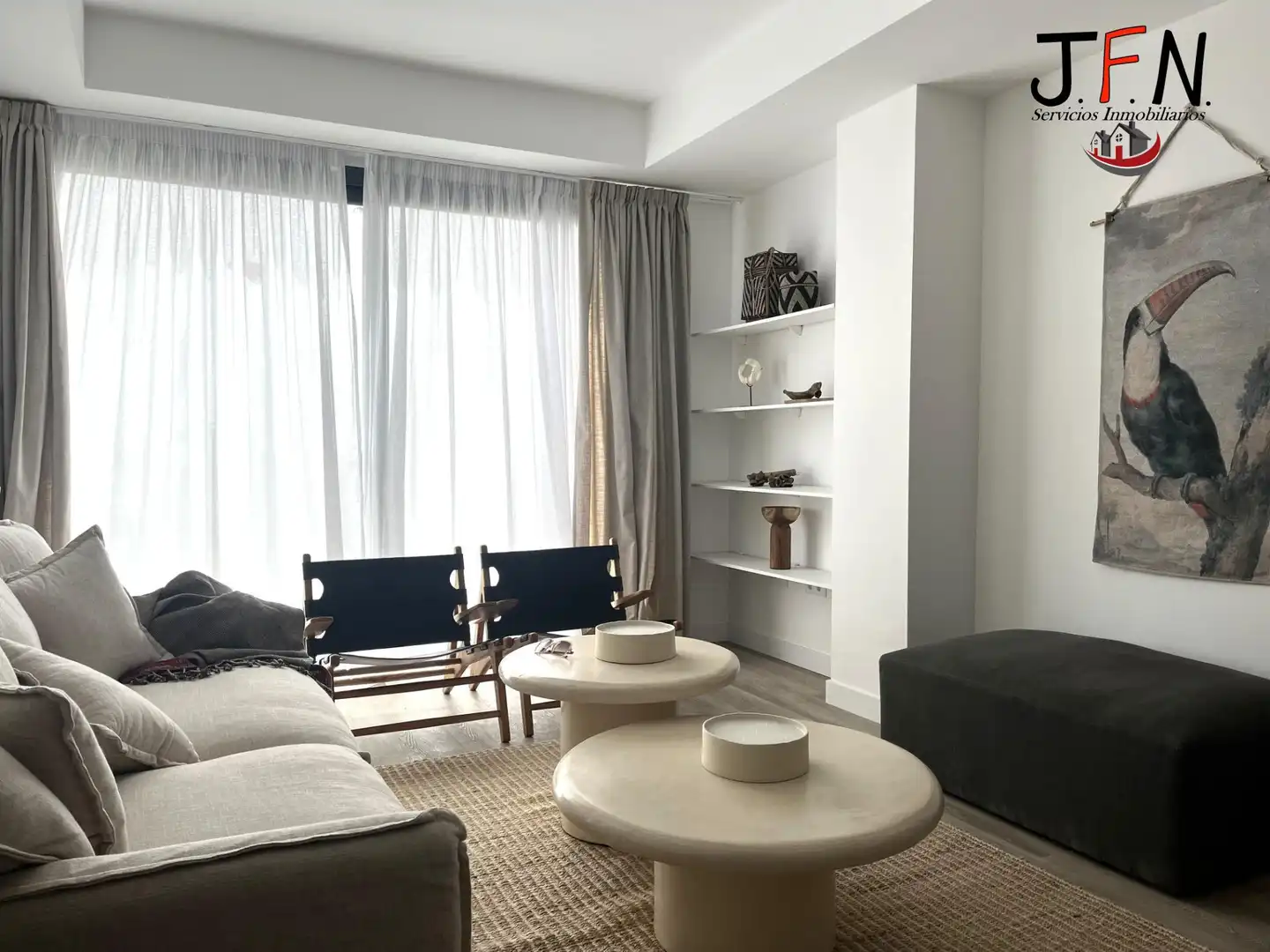 Sala de estar de Apartamento en venta en Antigua con Jardín privado, Terraza y Balcón