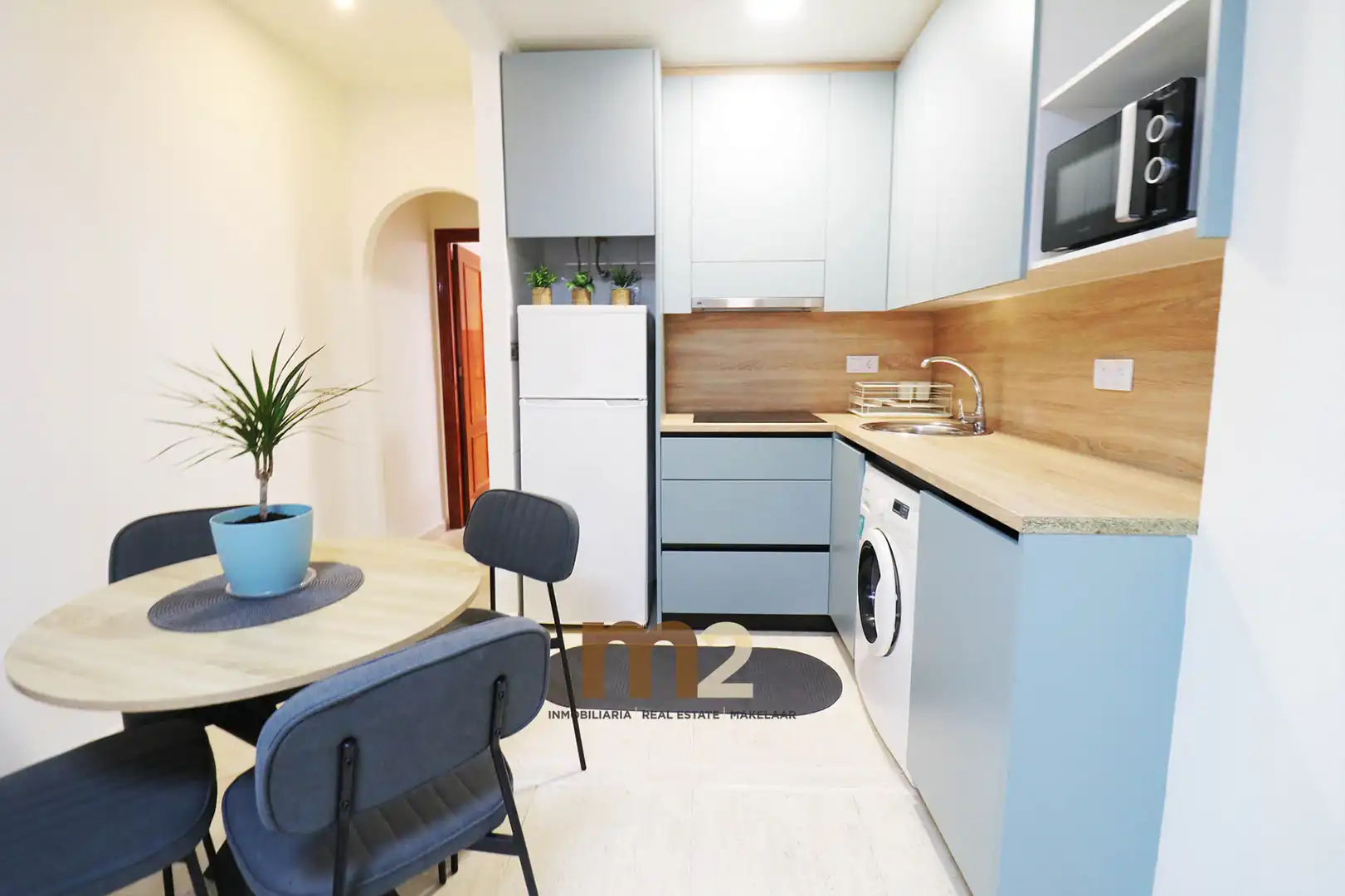 Cocina de Apartamento de alquiler en Guardamar del Segura con Terraza, Amueblado y Horno
