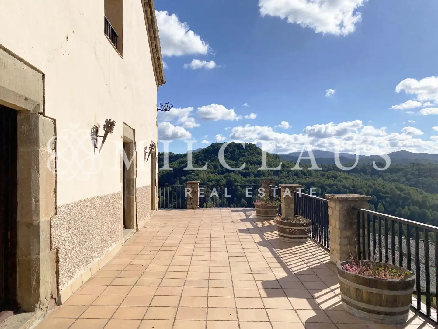 Terrassa de Finca rústica en venda en Talamanca amb Aire condicionat, Calefacció i Jardí privat
