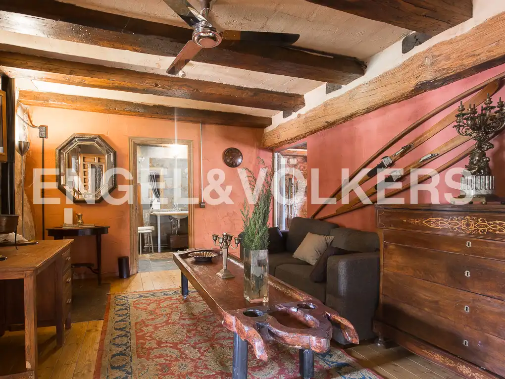 Sala de estar de Casa o chalet en venta en Enguera con Aire acondicionado, Calefacción y Jardín privado