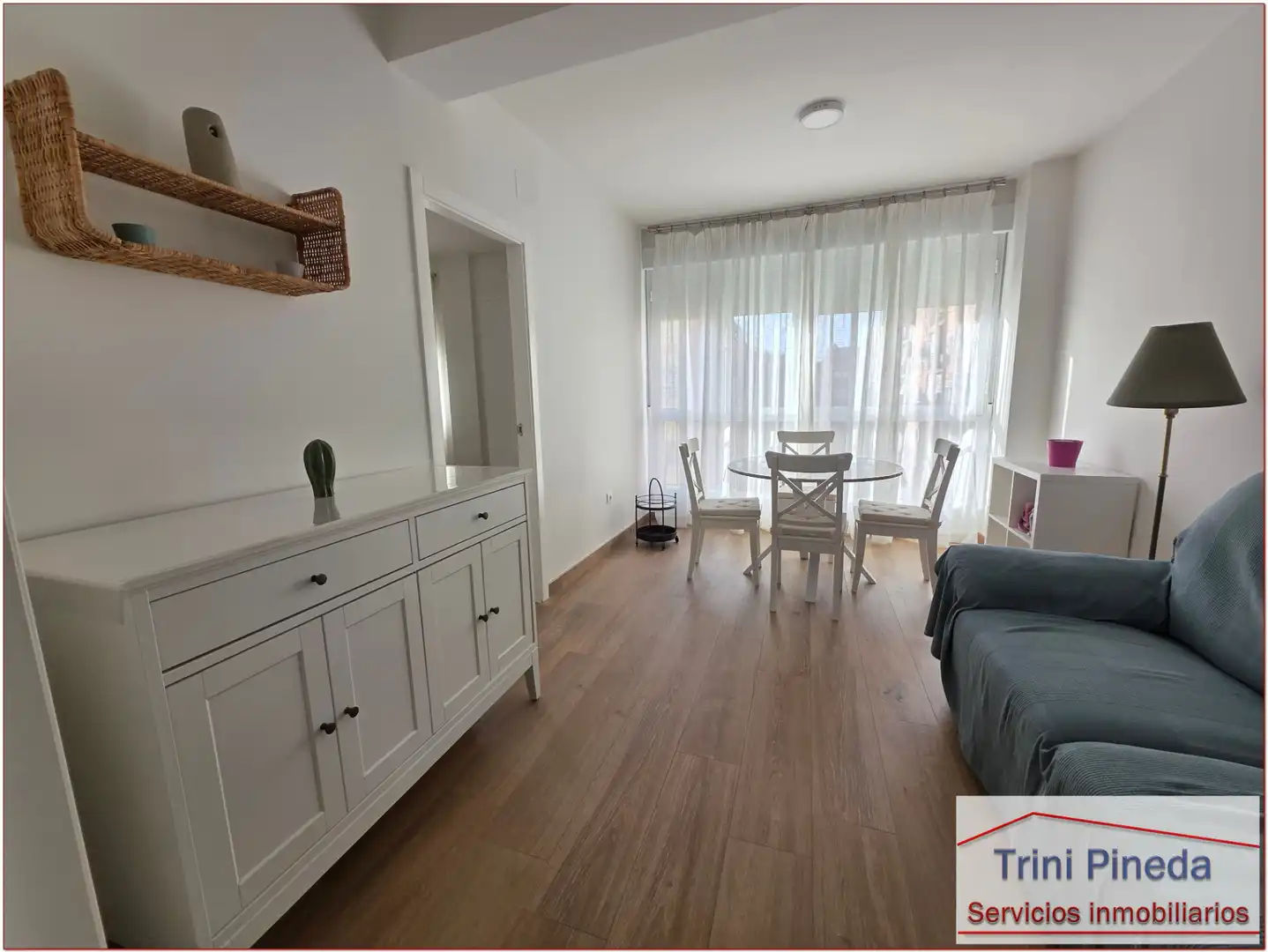Living room of Flat for rent in Sevilla  with Furnished, Oven and Washing machine