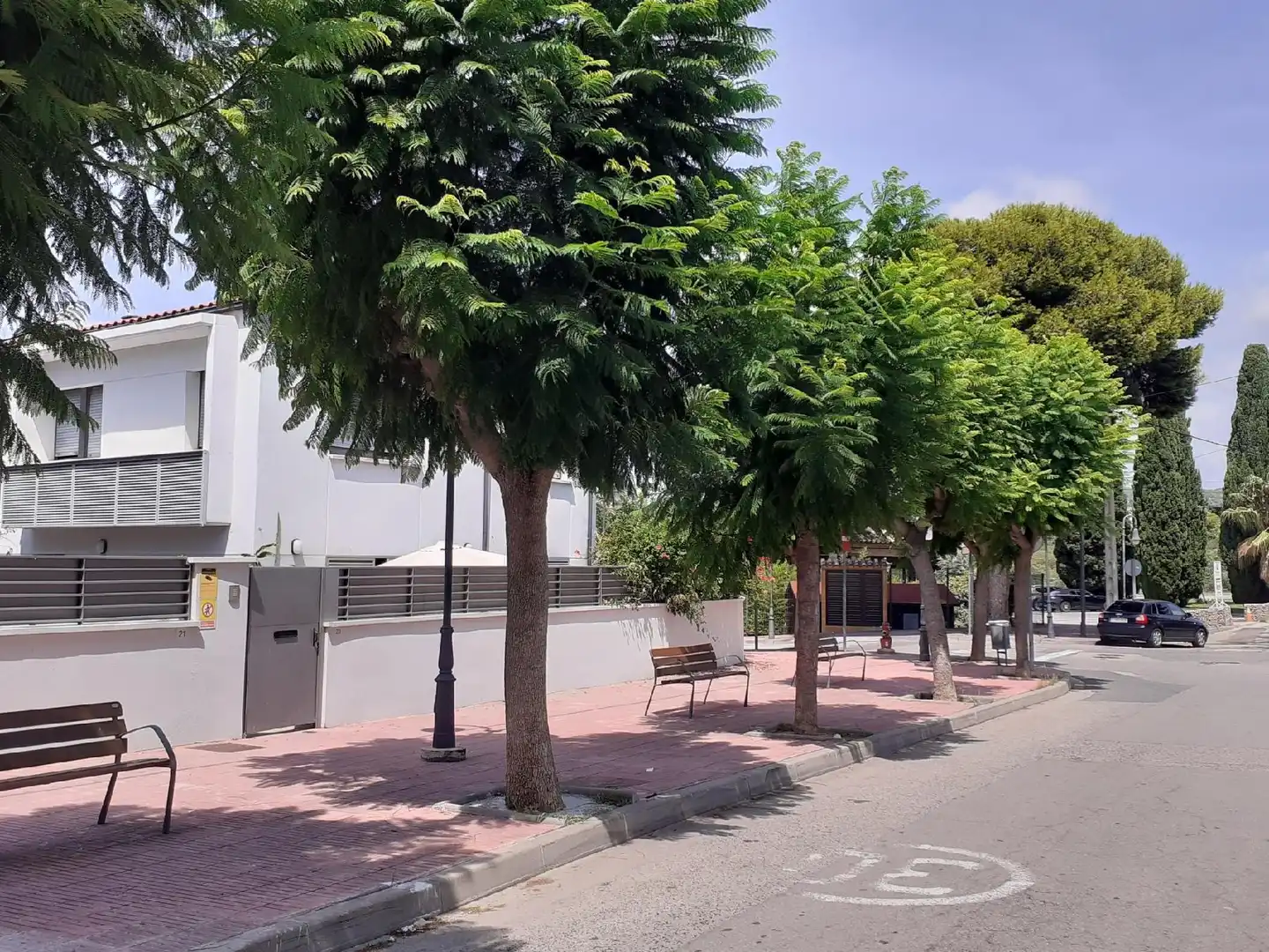 Vista exterior de Casa o chalet en venta en Roda de Berà