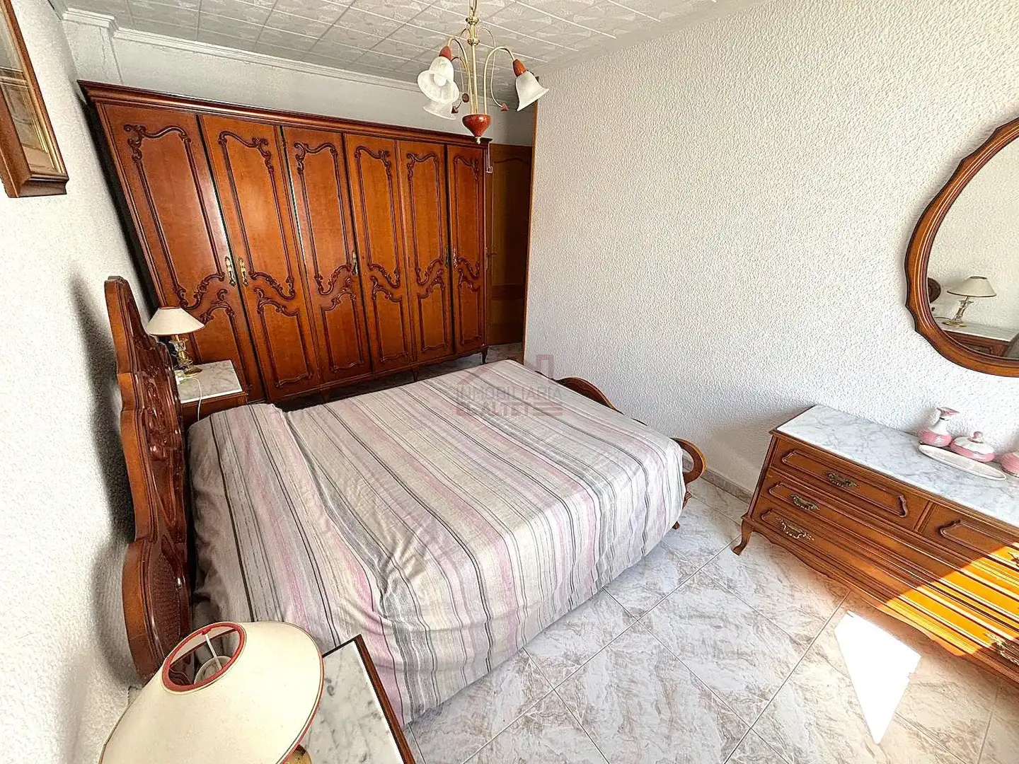 Bedroom of Flat for sale in Elche / Elx  with Furnished, Oven and Balcony