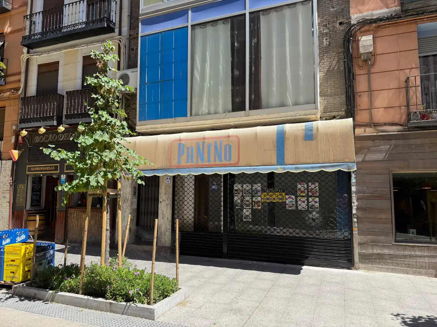 Vista exterior de Local de alquiler en Zaragoza