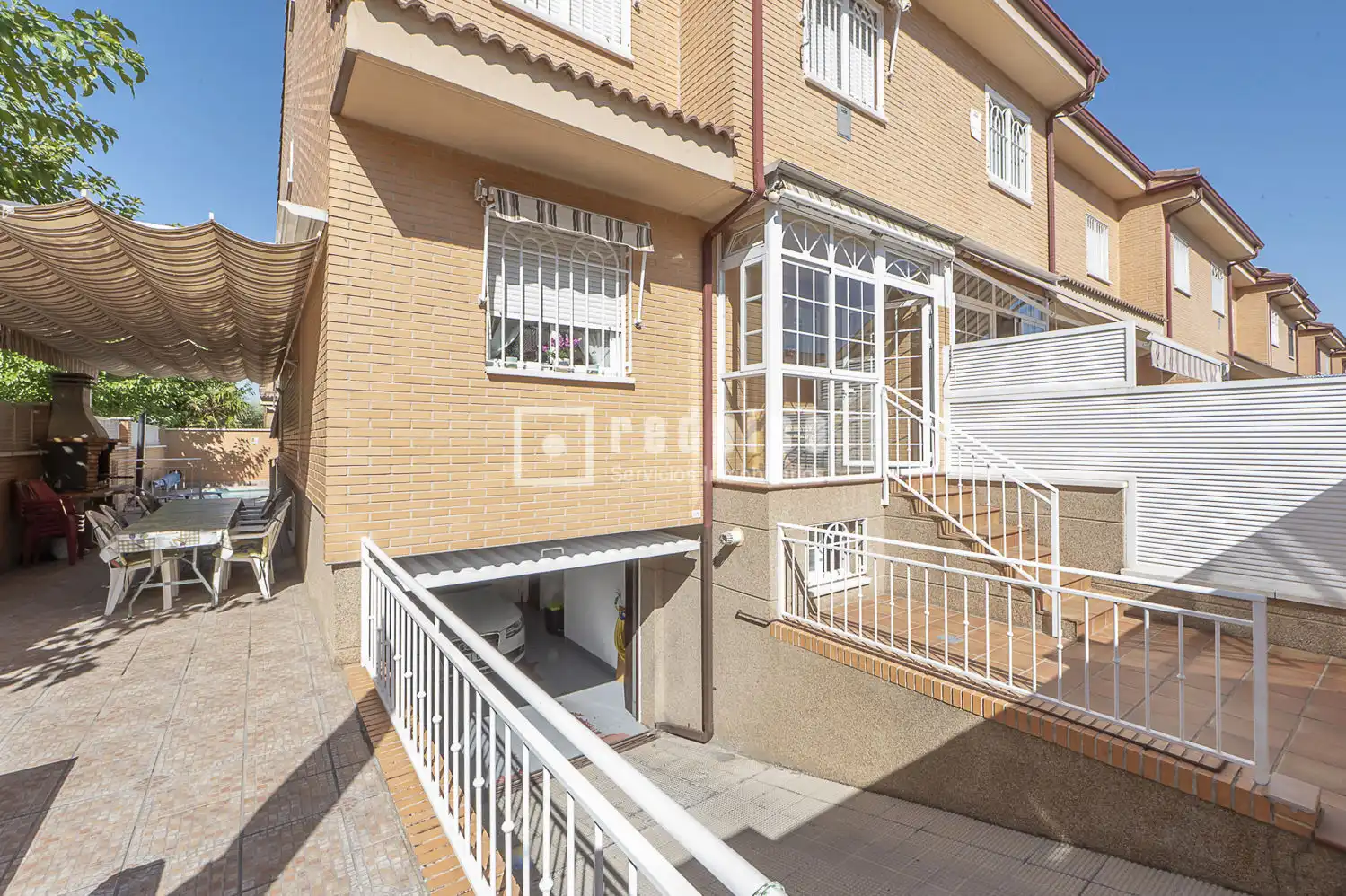 Vista exterior de Casa o xalet en venda en Valdemoro amb Calefacció, Terrassa i Alarma