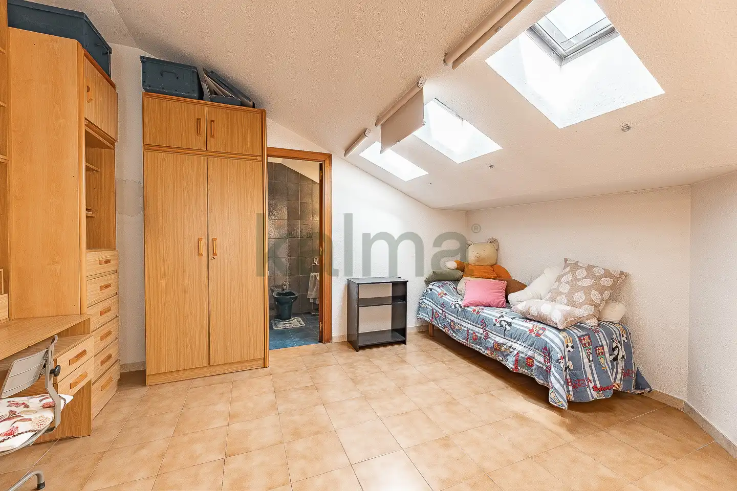 Bedroom of Detached homes for sale in Terrassa  with Air Conditioner, Heating and Private garden