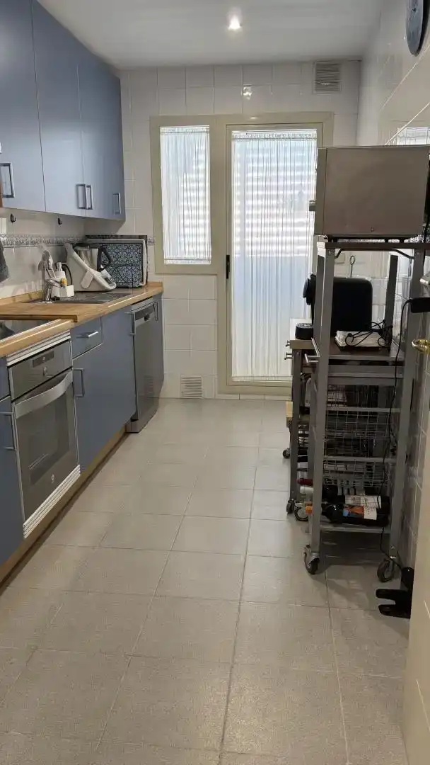 Küche von Wohnung zur Miete in Rota mit Klimaanlage, Privatgarten und Schwimmbad