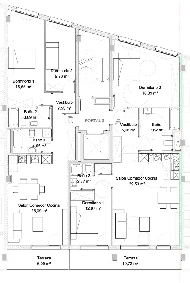 Flat with terrace for sale in Gipuzkoa Hiribidea, imagen 3