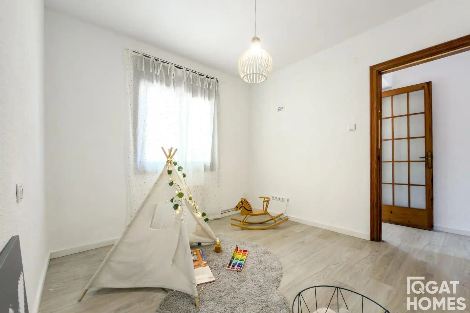 Schlafzimmer von Haus oder Chalet zum Verkauf in Sant Cugat del Vallès mit Klimaanlage, Heizung und Terrasse
