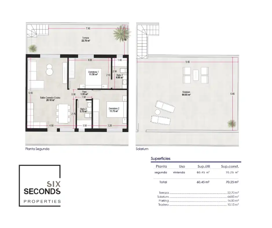 Penthouse mit Pool zum Verkauf in Pilar de la Horadada ciudad, imagen 19