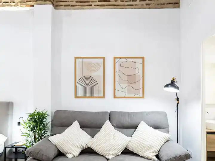 Sala de estar de Piso en venta en  Valencia Capital con Aire acondicionado, Terraza y Balcón