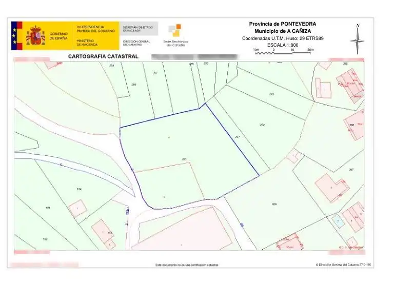 Wohnbaugrundstück zum Verkauf in A Cañiza, imagen 3