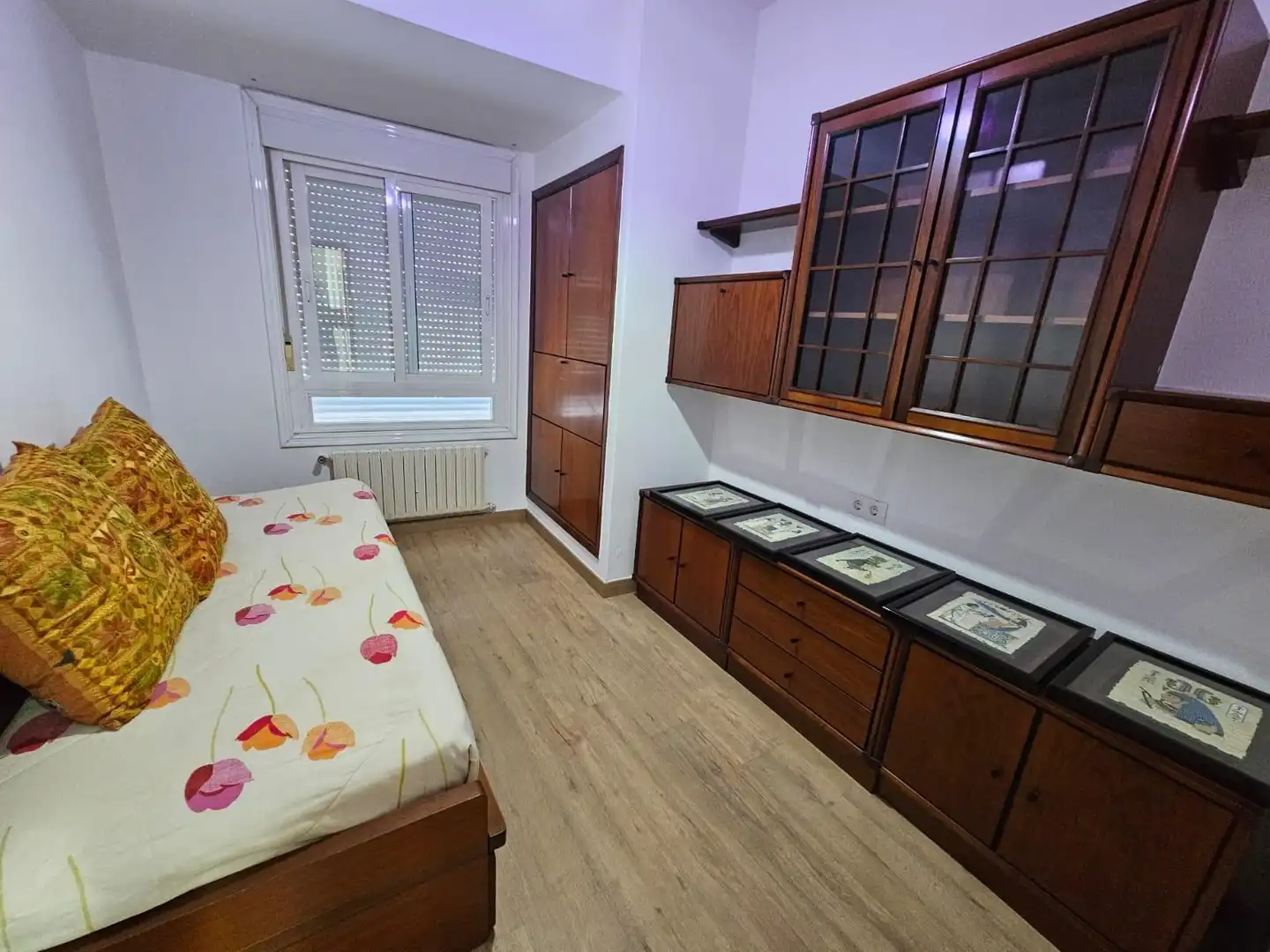 Bedroom of Flat for share in Ourense Capital   with Heating and Furnished