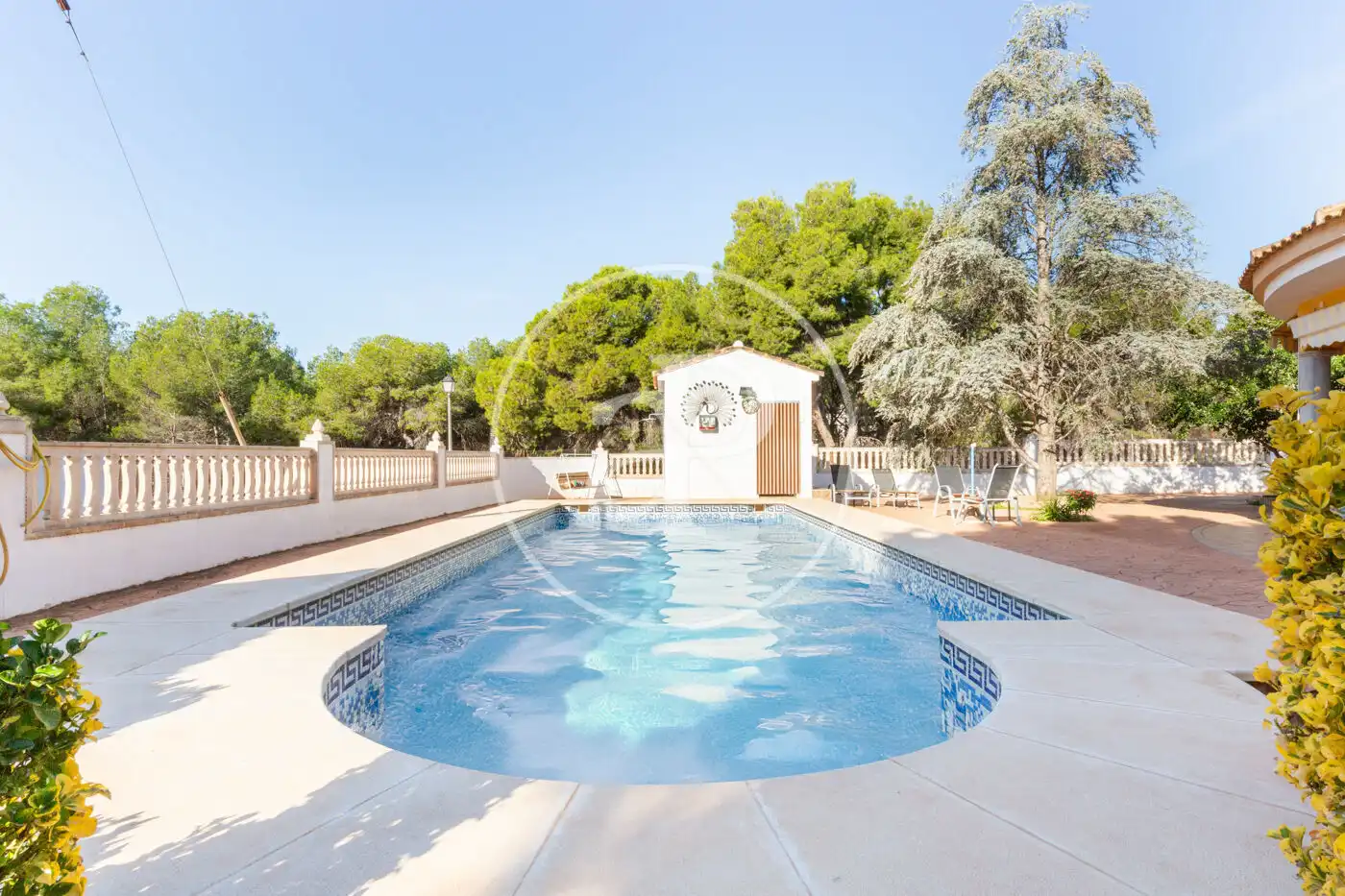 Piscina de Casa o chalet en venta en Serra con Aire acondicionado, Calefacción y Jardín privado
