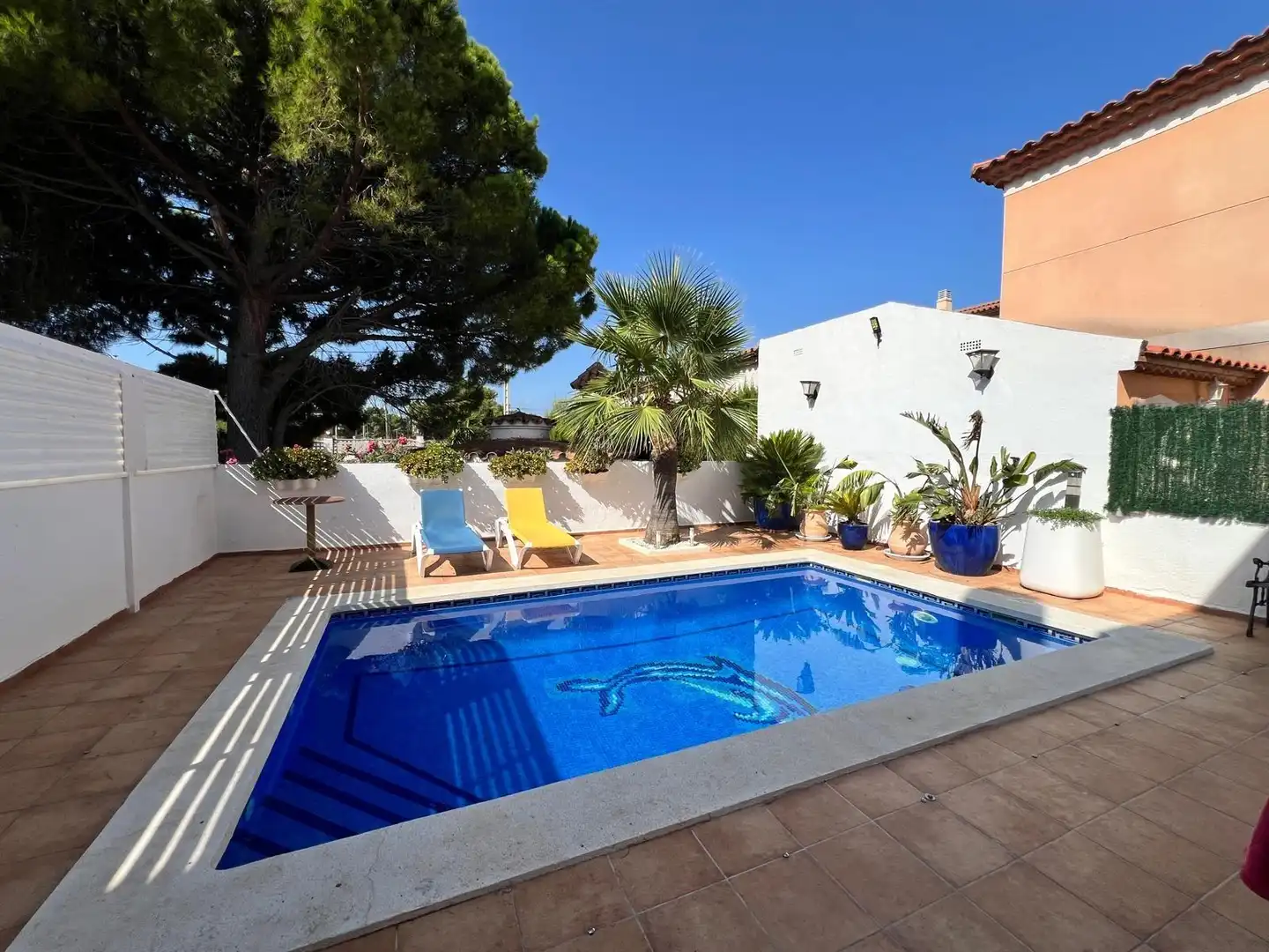 Piscina de Casa adosada en venda en Mont-roig del Camp amb Jardí privat, Terrassa i Piscina