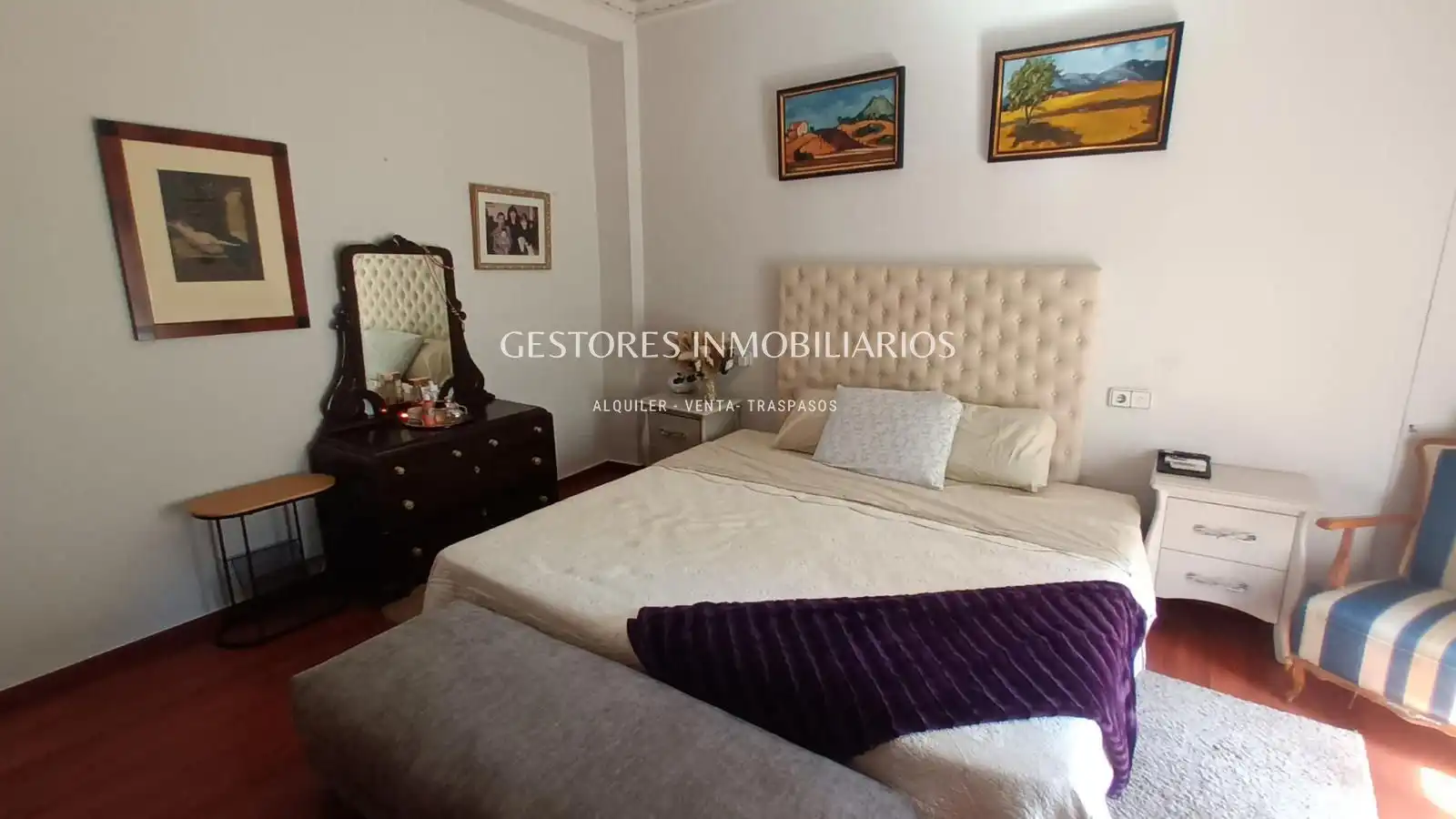 Schlafzimmer von Haus oder Chalet zum Verkauf in Ontinyent mit Klimaanlage und Terrasse